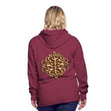 Indlæs billede til gallerivisning Crest 2 Women’s Premium Hoodie - burgundy