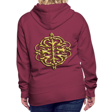 Indlæs billede til gallerivisning Crest 2 Women’s Premium Hoodie - burgundy