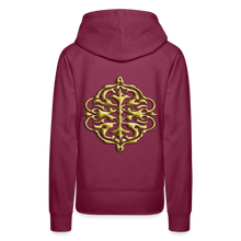 Indlæs billede til gallerivisning Crest 2 Women’s Premium Hoodie - burgundy
