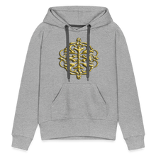 Indlæs billede til gallerivisning Crest 2 Women’s Premium Hoodie - heather grey