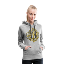Indlæs billede til gallerivisning Crest 2 Women’s Premium Hoodie - heather grey