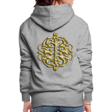 Indlæs billede til gallerivisning Crest 2 Women’s Premium Hoodie - heather grey
