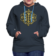 Indlæs billede til gallerivisning Crest 2 Women’s Premium Hoodie - navy