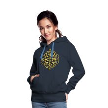 Indlæs billede til gallerivisning Crest 2 Women’s Premium Hoodie - navy