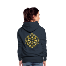 Indlæs billede til gallerivisning Crest 2 Women’s Premium Hoodie - navy