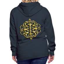 Indlæs billede til gallerivisning Crest 2 Women’s Premium Hoodie - navy