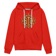 Indlæs billede til gallerivisning Crest 2 Women’s Premium Hoodie - red