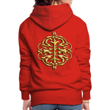 Indlæs billede til gallerivisning Crest 2 Women’s Premium Hoodie - red