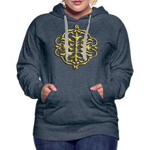 Indlæs billede til gallerivisning Crest 2 Women’s Premium Hoodie - heather denim