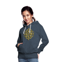 Indlæs billede til gallerivisning Crest 2 Women’s Premium Hoodie - heather denim