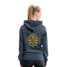 Indlæs billede til gallerivisning Crest 2 Women’s Premium Hoodie - heather denim