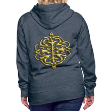 Indlæs billede til gallerivisning Crest 2 Women’s Premium Hoodie - heather denim