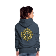Indlæs billede til gallerivisning Crest 2 Women’s Premium Hoodie - heather denim