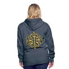 Indlæs billede til gallerivisning Crest 2 Women’s Premium Hoodie - heather denim