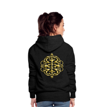 Indlæs billede til gallerivisning Crest 2 Women’s Premium Hoodie - charcoal grey