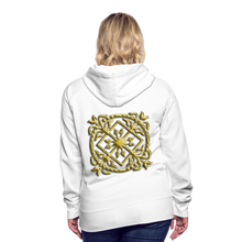 Indlæs billede til gallerivisning Crest 3 Women’s Premium Hoodie - white