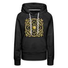Indlæs billede til gallerivisning Crest 3 Women’s Premium Hoodie - black