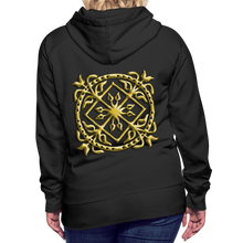 Indlæs billede til gallerivisning Crest 3 Women’s Premium Hoodie - black