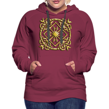 Indlæs billede til gallerivisning Crest 3 Women’s Premium Hoodie - burgundy