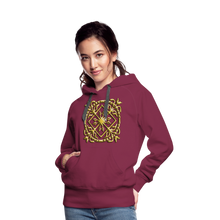 Indlæs billede til gallerivisning Crest 3 Women’s Premium Hoodie - burgundy