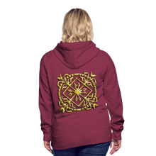Indlæs billede til gallerivisning Crest 3 Women’s Premium Hoodie - burgundy