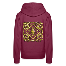 Indlæs billede til gallerivisning Crest 3 Women’s Premium Hoodie - burgundy