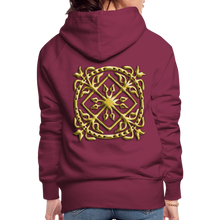 Indlæs billede til gallerivisning Crest 3 Women’s Premium Hoodie - burgundy