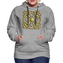 Indlæs billede til gallerivisning Crest 3 Women’s Premium Hoodie - heather grey