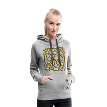 Indlæs billede til gallerivisning Crest 3 Women’s Premium Hoodie - heather grey