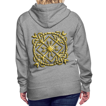 Indlæs billede til gallerivisning Crest 3 Women’s Premium Hoodie - heather grey