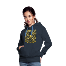 Indlæs billede til gallerivisning Crest 3 Women’s Premium Hoodie - navy