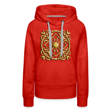 Indlæs billede til gallerivisning Crest 3 Women’s Premium Hoodie - red