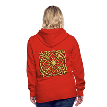Indlæs billede til gallerivisning Crest 3 Women’s Premium Hoodie - red