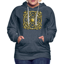 Indlæs billede til gallerivisning Crest 3 Women’s Premium Hoodie - heather denim