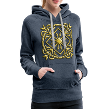 Indlæs billede til gallerivisning Crest 3 Women’s Premium Hoodie - heather denim