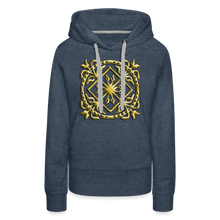 Indlæs billede til gallerivisning Crest 3 Women’s Premium Hoodie - heather denim