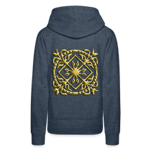 Indlæs billede til gallerivisning Crest 3 Women’s Premium Hoodie - heather denim