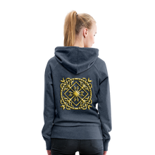 Indlæs billede til gallerivisning Crest 3 Women’s Premium Hoodie - heather denim