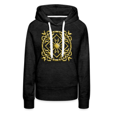 Indlæs billede til gallerivisning Crest 3 Women’s Premium Hoodie - charcoal grey