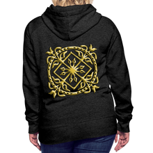 Indlæs billede til gallerivisning Crest 3 Women’s Premium Hoodie - charcoal grey