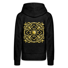 Indlæs billede til gallerivisning Crest 3 Women’s Premium Hoodie - charcoal grey