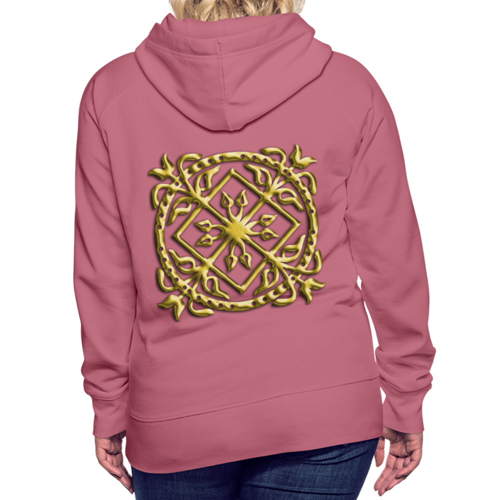 Crest 3 Women’s Premium Hoodie - mauve