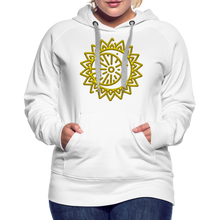Indlæs billede til gallerivisning Sun 2 Women’s Premium Hoodie - white