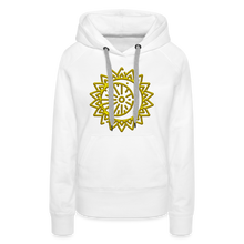 Indlæs billede til gallerivisning Sun 2 Women’s Premium Hoodie - white