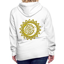 Indlæs billede til gallerivisning Sun 2 Women’s Premium Hoodie - white