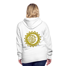 Indlæs billede til gallerivisning Sun 2 Women’s Premium Hoodie - white