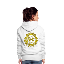 Indlæs billede til gallerivisning Sun 2 Women’s Premium Hoodie - white