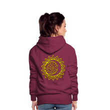 Indlæs billede til gallerivisning Sun 2 Women’s Premium Hoodie - burgundy