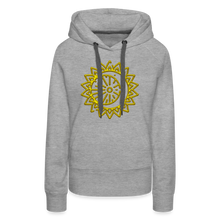 Indlæs billede til gallerivisning Sun 2 Women’s Premium Hoodie - heather grey