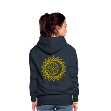 Indlæs billede til gallerivisning Sun 2 Women’s Premium Hoodie - navy